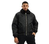 Brandit MA2 Fur Collar Jacket, color: black, size: 5XL