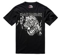 Camiseta Brandit Iron Maiden T Eddy Glow NegroXXL Negro