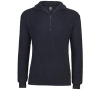 Brandit Marine Pullover Troyer S-5XL Suéter De Trabajo Islandés Para Marineros