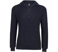 Brandit Marine Suéter Troyer, Azul marino, Talla XL