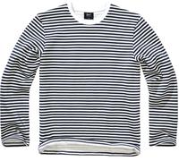Brandit Marine Sweat Jersey, blanco-azul, tamaño S para Hombres