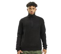 Brandit Marine Troyer Hombre Jersey de Punto Negro 100% Acrílico Regular