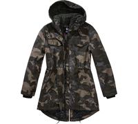 Brandit Marsh Lake Chaqueta de dama, Camuflaje oscuro, Talla 5XL