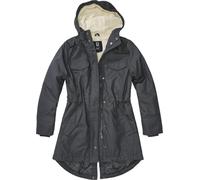 Brandit Marsh Lake Chaqueta de dama, negro-gris, tamaño M para Mujer