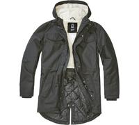 Brandit Marsh Lake Chaqueta, negro-gris, tamaño S para Hombres