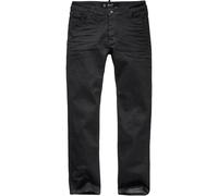 Brandit Mason Mezclilla Pantalones Hombres Jeans Aumento regular Negro