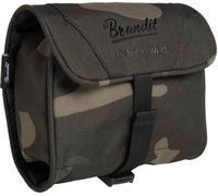 Brandit Medium Bolsa de aseo, negro/camuflaje, Talla única