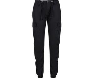 Brandit Melina Pantalones de mujer, negro, Talla XL