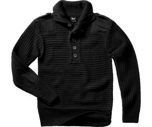Brandit Men Alpine Pullover Negro 3XL