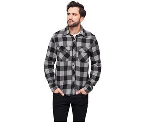 Brandit Men's Flannel Check Shirt Long Sleeve Classic