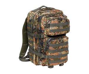 Brandit Mochila brocado / verde claro / verde oscuro / negro / plata One Size brocado / verde claro / verde oscuro / negro / plata