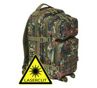 Brandit Mochila 'Cooper' marrón rojizo / gris / verde claro / verde oscuro One Size EUR