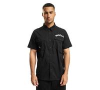 Brandit Motörhead Bastards - Roadstar Shirt Hombre Camisa Manga Corta Negro 100% algodón Regular