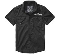 Brandit Motörhead Camisa Estampado Warpig Corte recto Manga corta Algodón Negro
