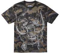 Brandit Motörhead Camiseta Warpig Print Darkcamo XL