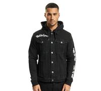 Brandit Motörhead Cradock Denim Jacket, color: black+blac, size: 3XL