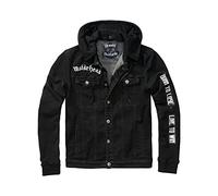 Brandit Motörhead Cradock Denim Jacket, color: black+blac, size: XL