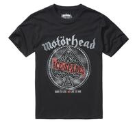Brandit Motörhead T-Shirt Ace of Spade Camiseta de Manga Corta Algodón Negro