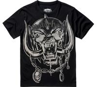 Brandit Motörhead Warping Print Camiseta, negro, Talla S