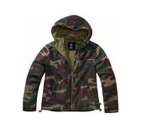 Brandit Women Frontzip Windbreaker, Color: woodland, Size: M