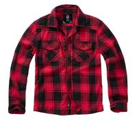 Brandit Niños Camisa de Cuadros Infantil Leñador Flanellshirt Manga Larga