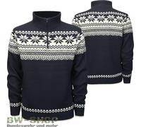 Brandit Norwegian-Style Sweater Hombre Jersey de Punto Negro 100% Acrílico Regular
