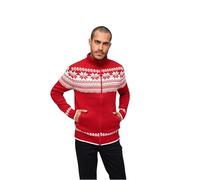 Brandit Norwegian Cardigan, color: red, size: M