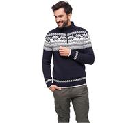 Brandit Norwegian-Style Sweater Hombre Jersey de Punto Negro Regular