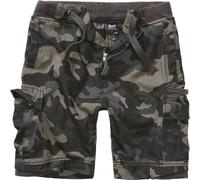 Brandit Packham Vintage Cargo Shorts, Camuflaje oscuro, Talla L