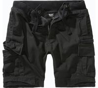 Brandit Packham Vintage Cargo Shorts, negro, Talla XXL