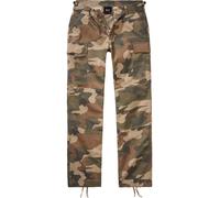 Brandit Women BDU Ripstop Pants Pantalones Mujer, Light Woodland, 30W