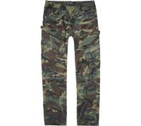 Brandit Adven Slim Fit Pants, Hombre, Urban, M Slim