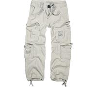 Brandit Pure Vintage Pantalones, Blanco, Talla XXL