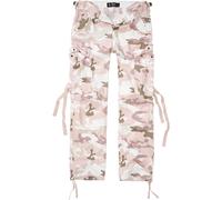 Brandit Pantalón cargo marrón claro / rosa / blanco 42 marrón claro / rosa / blanco