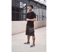 Brandit Pantalón corto BDU Ripstop en camuflaje oscuro S