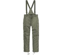 Brandit Pantalón funcional 'Thermal Dungarees' oliva L EUR