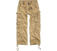 Brandit Pantalones Pure Vintage beige tamaño XL para hombres