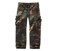 Brandit Pantalones US Ranger infantil color woodland talla 134/140