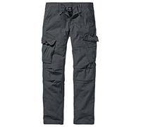 Brandit Pantalones cargo Texas Slim Vintage Hombre Pantalones, antracita, XXXXXL