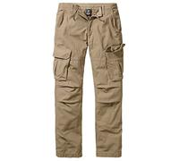 Brandit Pantalones cargo Texas Slim Vintage Hombre Pantalones, arena, XXXL