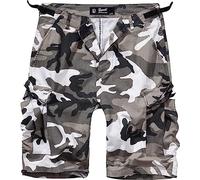 Brandit - Pantalones cortos tipo cargo BDU de algodón Ripstop para hombre, duraderos, transpirables, con múltiples bolsillos, tácticos, casuales, para actividades al aire libre, Urbano, Small