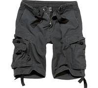 Brandit Vintage Shorts, Pantalones cortos Hombre, Negro, XL