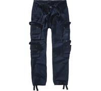 Brandit Pantalones de hombre Pure Slim Fit Pants Navy 4XL