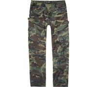 Brandit Pantalones hombre Adven Slim Fit Pantalones Woodland XXL