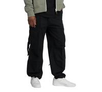 Brandit Pantalones M65 Vintage Hombre Pantalones Cargo Negro Vintage Ancho