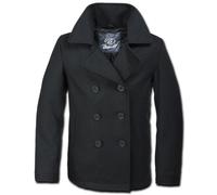 Brandit Pea Coat Chaqueta, negro, Talla 4XL