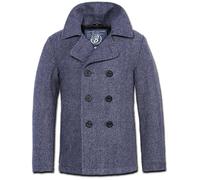Brandit Pea Coat Chaqueta, negro, Talla 7XL