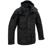 Brandit Performance Chaqueta Exterior Impermeable, Transpirable, Con Capucha