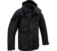 Brandit Chaqueta Performance Outdoor negra Talla 4XL para hombres