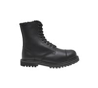Brandit Plateau Phantom Fur Liner 10 Eyelet Boots, tallas UK4/EU38 hasta UK13/EU47, Negro Fur Liner 10 Eyelet, 46 EU
